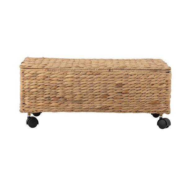 Dabīga toņa uzglabāšanas kaste bērniem no ūdens hiacintes 63x40x26 cm Nelas – Bloomingville Mini-image-3