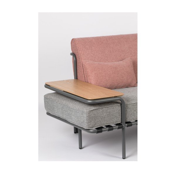 Pelēks/rozā dīvāns Zuiver Star-image-1