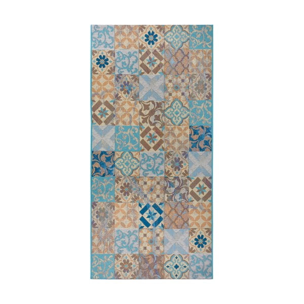 Zils celiņa paklājs 75x150 cm Cappuccino Mosaik – Hanse Home