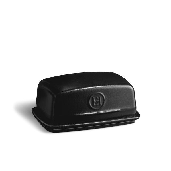 Melns keramikas sviesta trauks – Emile Henry-image-2