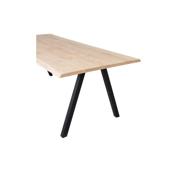 Ēdamistabas galds ar ozolkoka virsmu WOOOD Tablo, 199 x 90 cm-image-4