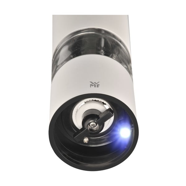 Baltas elektriskās garšvielu dzirnaviņas WMF, augstums 21 cm-image-3