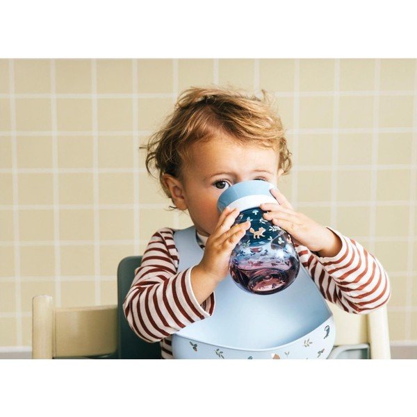 Gaiši rozā plastmasas bērnu krūze 300 ml Fairy Garden – Mepal-image-1