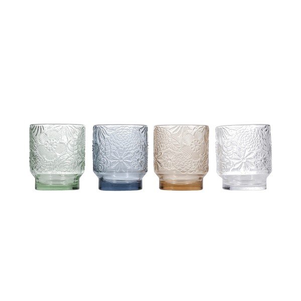 Glāzes (4 gab.) 300 ml Flora – Salt&Pepper-image-3