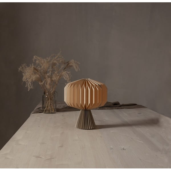 Gaiši brūns abažūrs ø 30 cm Honeycomb – Star Trading-image-1