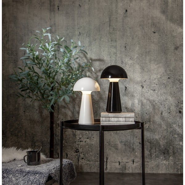 Balta LED galda lampa ar regulējamu spilgtumu (augstums 28 cm) Mushroom – Star Trading-image-4