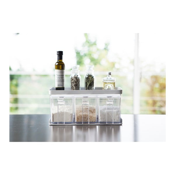 Konteineri (3 gab.) miltiem/beramiem produktiem Tower – YAMAZAKI-image-3