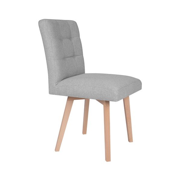 Gaiši pelēks ēdamistabas krēsls Mazzini Sofas Tulip-image-1
