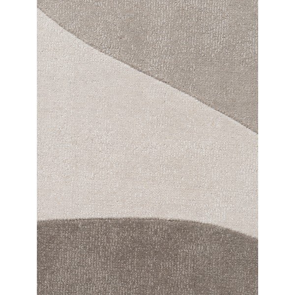 Bēšs ar rokām darināts vilnas paklājs 160x230 cm Hackney Clarissa – Ted Baker-image-3