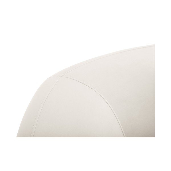 Balts samta dīvāns 197 cm Santi – Interieurs 86-image-4