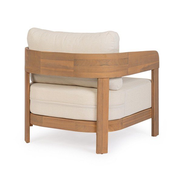 Dabīga toņa masīvkoka dārza atpūtas krēsls Pablo – Bizzotto-image-4