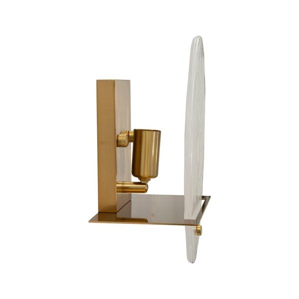 Zelta krāsas stikla sienas lampa Portlan – Mauro Ferretti-image-2