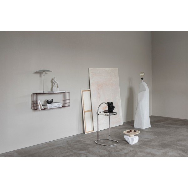 Bordo daudzlīmeņu metāla sienas plaukts 70 cm Wire – Mette Ditmer Denmark-image-1