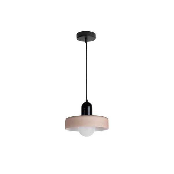 Pelēka piekaramā lampa ø 25 cm Opaco Grato – Leitmotiv
