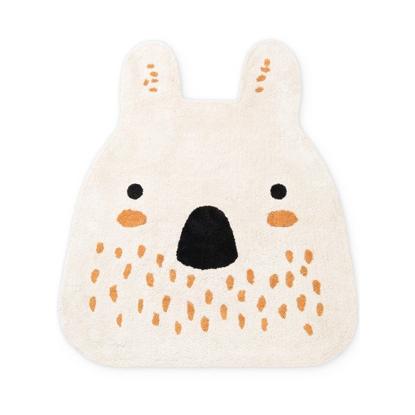 Krēmkrāsas mazgājams/ar rokām darināts kokvilnas bērnu paklājs 120x137 cm Snuggle Nienchen – Hanse Home