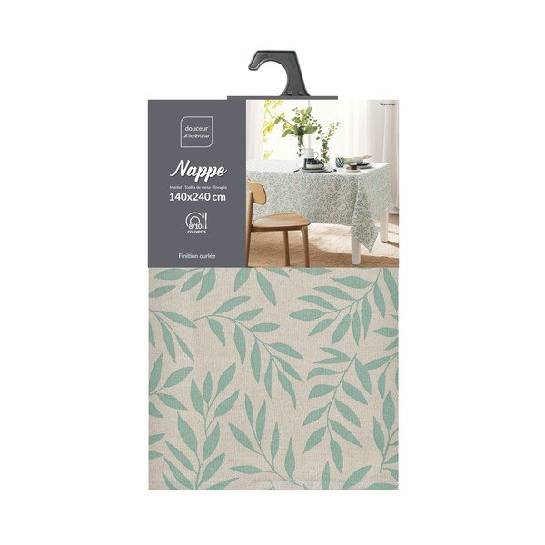 Mazgājams galdauts 140x240 cm Naya – douceur d'intérieur