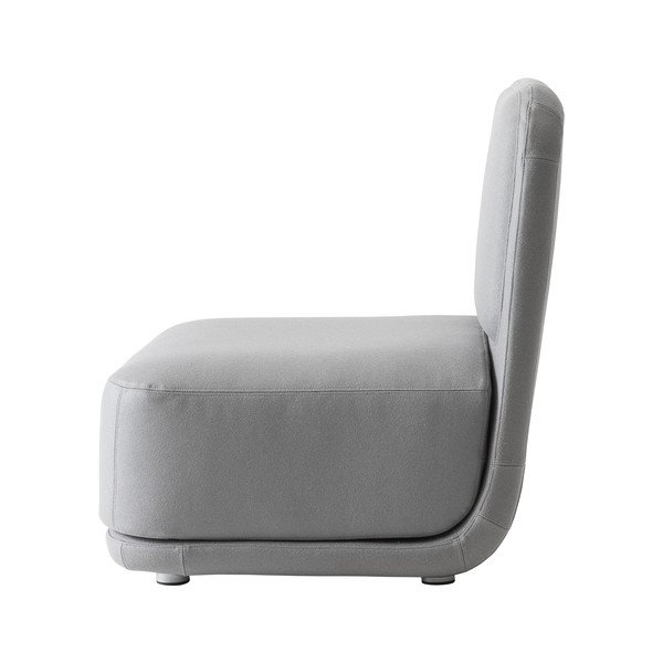 Pelēks atpūtas krēsls ar vidēji augstu atzveltni Softline Standby Medium-image-2