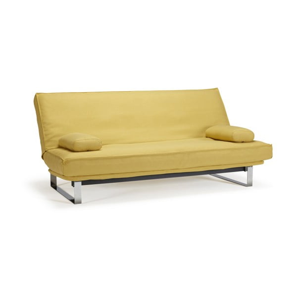 Dzeltena dīvāns ar noņemamu pārvalku Inovācija Minimālais mīkstā sinepju dzeltenā krāsā