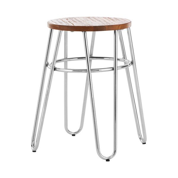 Sudraba krāsas/dabīga toņa gobas masīvkoka ķeblis District – Premier Housewares
