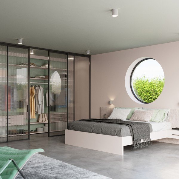 Pelēka sienas lampa Vulco – Sollux-image-1