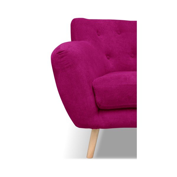 Tumši rozā atpūtas krēsls Cosmopolitan Design London-image-3