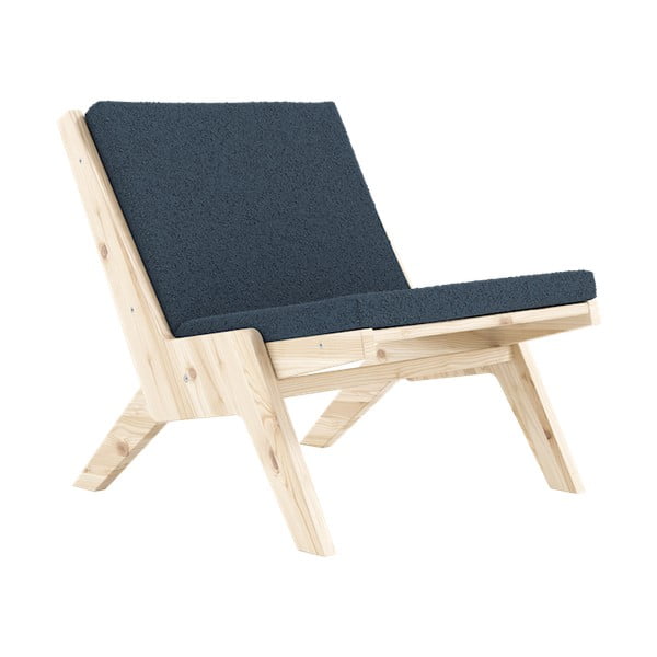 Tumši zils atpūtas krēsls Sway – Karup Design