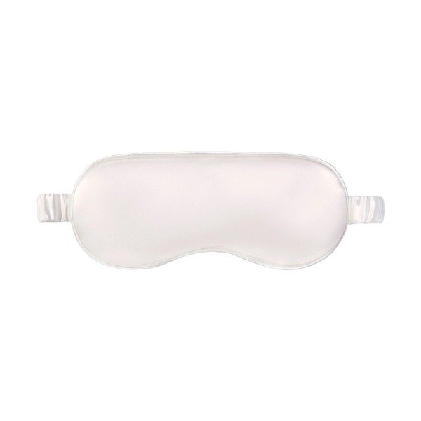 Balta zīda miega maska White – slip-image-2