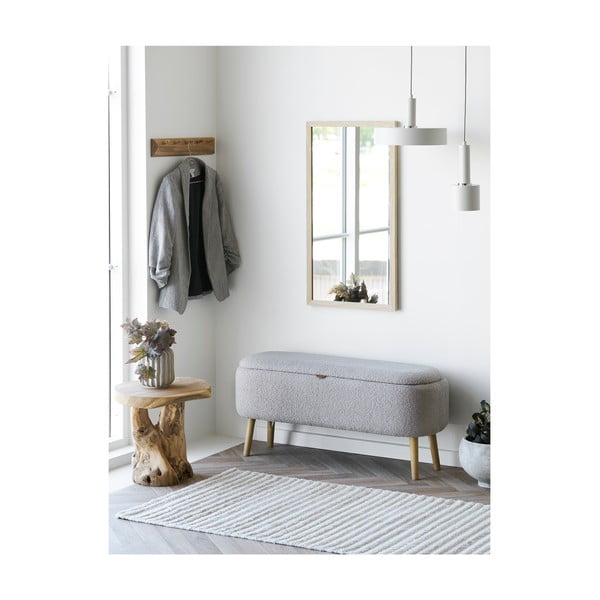 Tīkkoka masīvkoka apaļš sānu galdiņš ø 40 cm Palena – House Nordic-image-1