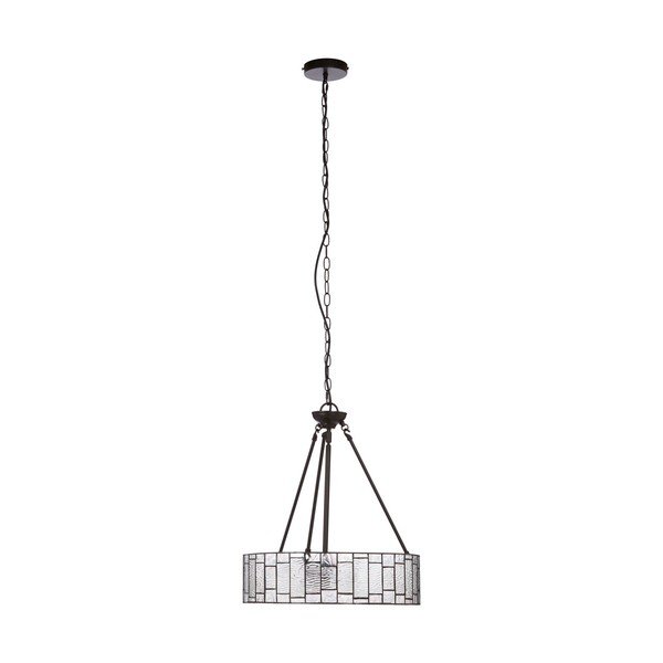 Metāla piekaramā lampa ar stikla abažūru ø 46 cm Waldorf – Premier Housewares