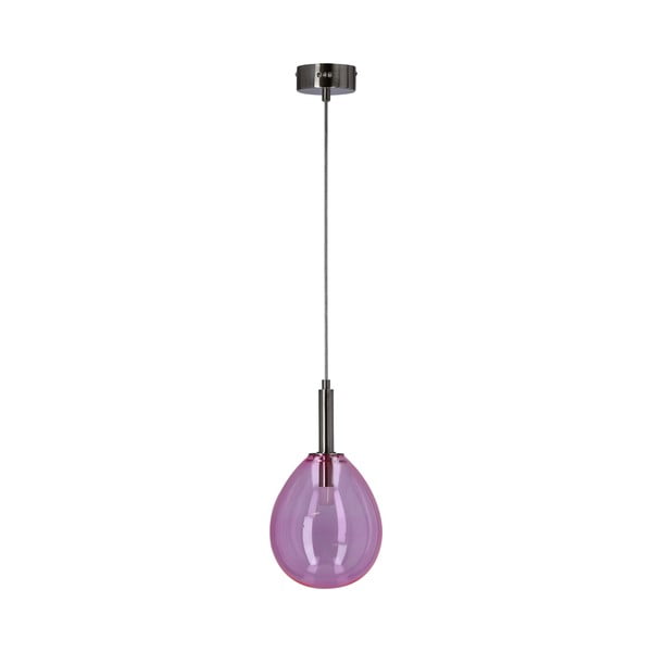 Violeta LED piekaramā lampa ar stikla abažūru Lukka – Candellux Lighting-image-4
