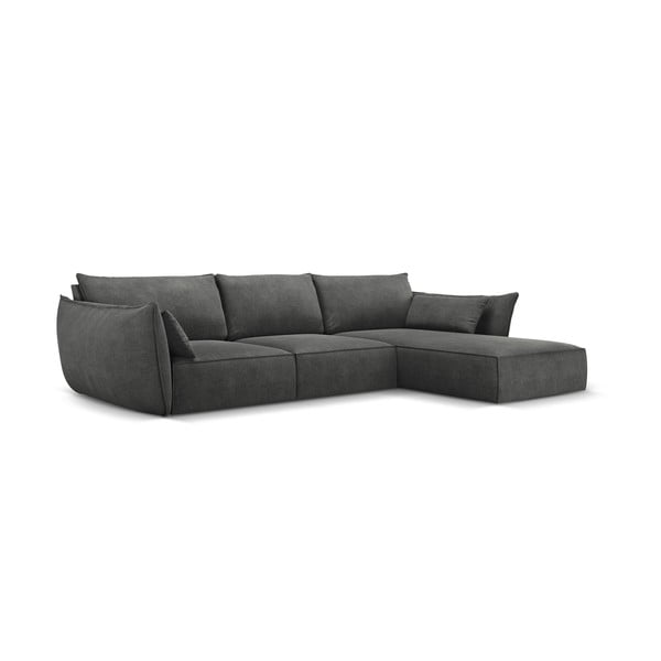 Pelēks stūra dīvāns (labais stūris) Vanda – Mazzini Sofas-image-2