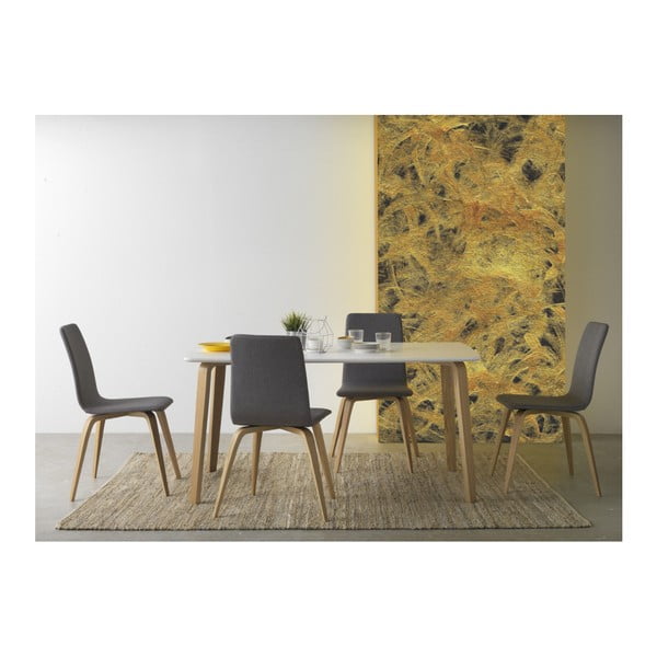 4 koka ēdamistabas krēslu komplekts Geese-image-1