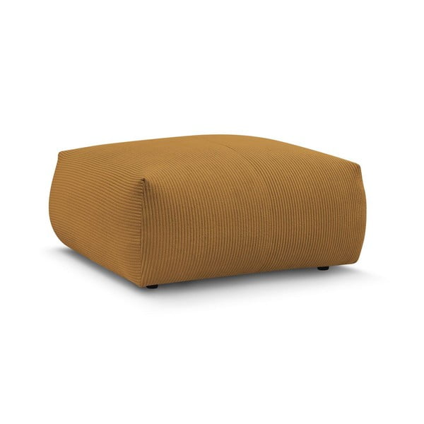 Dzeltens velveta kāju soliņš Voltaire – Bobochic Paris-image-3