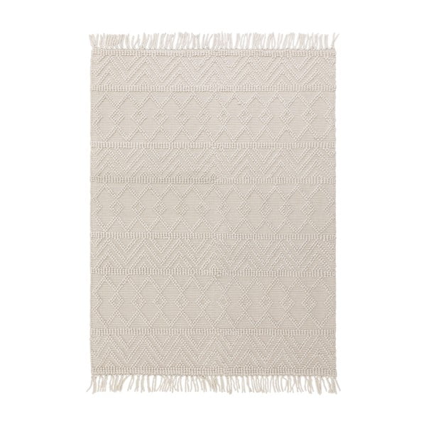 Krēmkrāsas vilnas paklājs 200x290 cm Asra – Asiatic Carpets