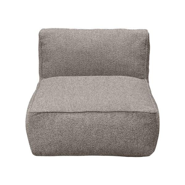 Bēšs (vidējā moduļa) modulārais dārza dīvāns Grow – Blomus