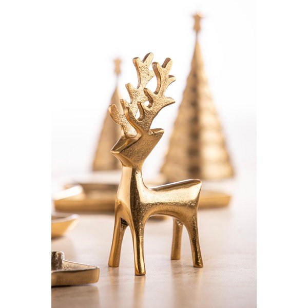 Metāla Ziemassvētku figūriņa (augstums 11 cm) Noelle Reindeer – Ladelle-image-2