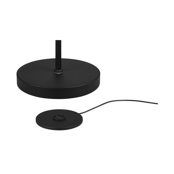 Melna LED stāvlampa (augstums 160 cm) Moreno – Reality-image-4