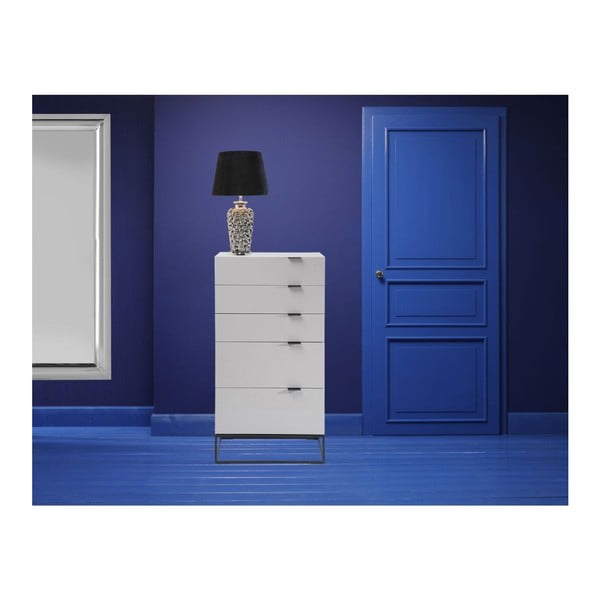 Galda lampa sudraba krāsā Kare Design Rose-image-1