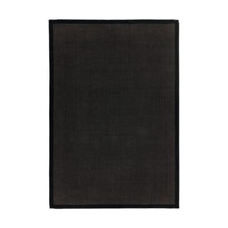 Melns paklājs 230x160 cm Sisal – Asiatic Carpets