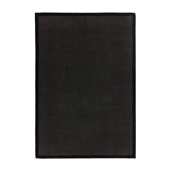 Melns paklājs 300x200 cm Sisal – Asiatic Carpets