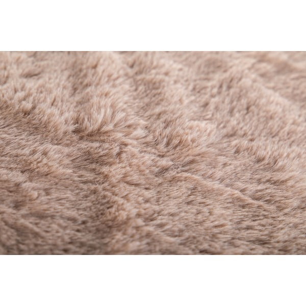 Brūns pleds no mākslīgās kažokādas 150x200 cm Ruby – Tiseco Home Studio-image-2