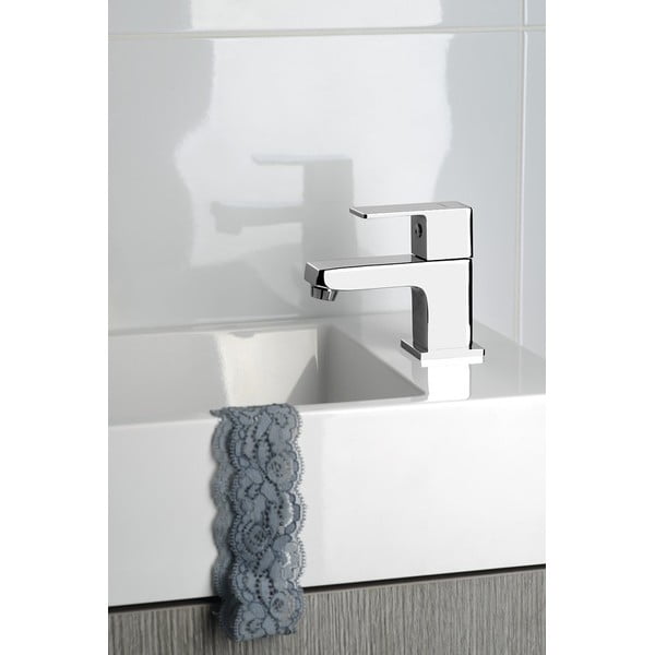 Spīdīgas sudraba krāsas vārsts izlietnei Small – Sapho-image-1