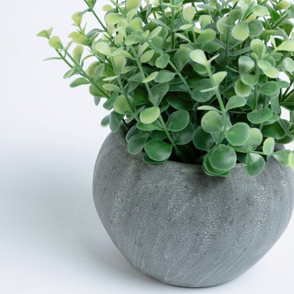 Mākslīgais eikalipts Kave Home katlā-image-1