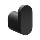 Matēti melns misiņa sienas āķis Flori – Sapho