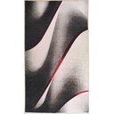 Balts/melns  mazgājams paklājs 180x120 cm – Vitaus