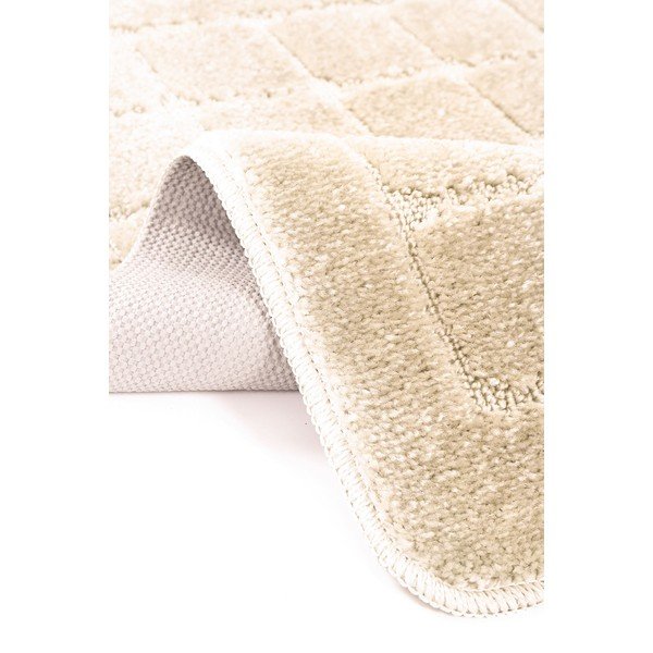 Krēmkrāsas vannas istabas paklājiņi (2 gab.) 50x80 cm Kareli – Foutastic-image-3