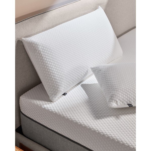 Balts spilvena pildījums Kave Home Sasa, 80 x 33 cm-image-2
