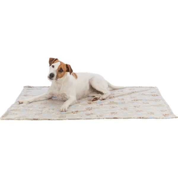 Bēša flīsa sega suņiem 75x50 cm Trixie Laslo – Plaček Pet Products-image-1