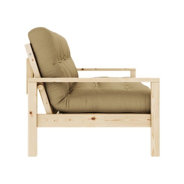 Sinepju dzeltens salokāms dīvāns 205 cm Knob – Karup Design-image-4