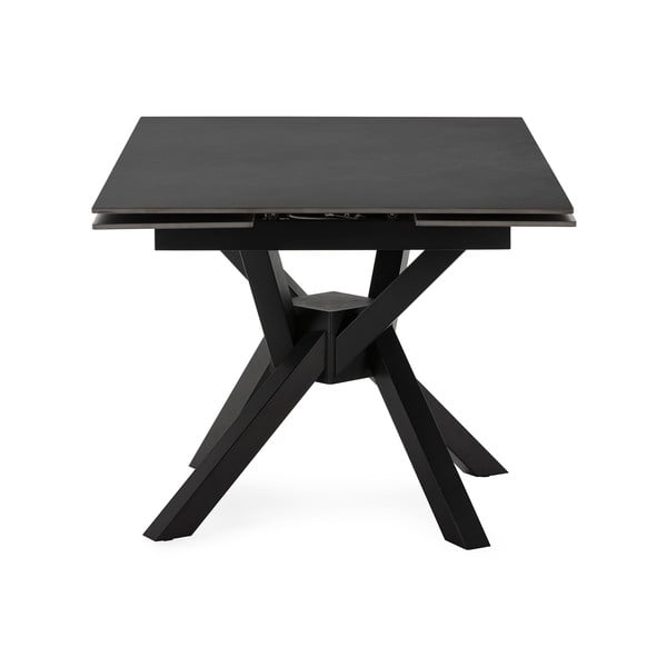 Izvelkams ēdamgalds ar papildu galda virsmu un ar akmens galda virsmu 90x150 cm Arlene – Marckeric-image-3